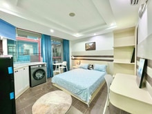 Hình ảnh Phòng mới full NT máy giặt riêng cửa sổ đón nắng full NT Q8
