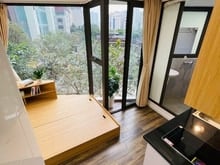 Hình ảnh Studio Hồ Tùng Mậu, Full đồ, Thang máy, Ban công Giặt riêng SIÊU CHILL