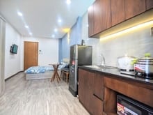 Hình ảnh Phòng full nội thất 1PK1PN bếp ngay sát sở thú 30m2 giá 8.5tr/tháng