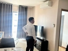 Hình ảnh Chung cư Nguyễn Kim, Nhật Tảo, Q10: 2pn, 2wc, đây đủ nội thất mới 14tr
