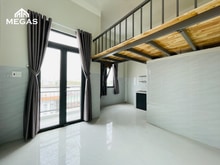 Hình ảnh Phòng Ban Công Mới Xây 100% Gác Lớn Đầy Đủ Nội Thất Ngay Tô Kí