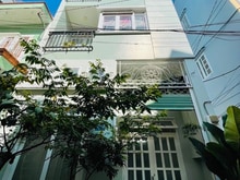 Hình ảnh Nhà 5 tầng. 5,2 x 13. Sổ vuông vức. Căn góc 2 mặt. Trung tâm Phú Nhuận