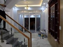 Hình ảnh Nhà 4 Tầng, Ngang 4.2, Dài 15, Nở Hậu 7.6m, Đường Nhựa 6m