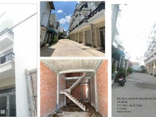 Hình ảnh Nhà 4 Tầng HÀ HUY GIÁP Q.12, Dt 52,6m2 (4x13)  4,6tỷ Hẻm Ô tô 4PN