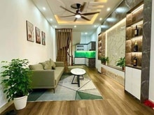 Hình ảnh Nhà Xây Mới Phố Nguyễn Khang DT50m2+5T Tặng Lại Nội Thất Ngõ Rộng Giá