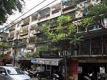 Hình ảnh cho thuê tập thể tầng 2 vĩnh hồ 80m2 công năng 2 ngủ giá 8tr