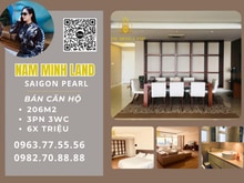 Hình ảnh HẢI YẾN Saigon Pearl cho thuê - 4PN 207m2- View sông