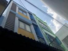 Hình ảnh Bán nhà hẻm 3m 1 sẹc Phạm Văn Chí, 4x10m, 2 lầu 4 phòng!