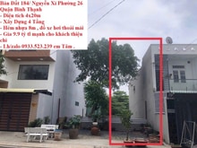 Hình ảnh Bán Đất Bình Thạnh , Gần TTTM Vicom Nguyễn Xí , 4x20m , Đường Nhựa 8m