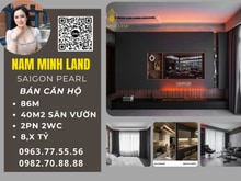 Hình ảnh HẢI YẾN - BÁN CH 2PN SAIGON PEARL 90M2, Nội thất mới, có sân vườn