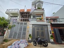 Hình ảnh Bán nhà 1 xẹt đường Lò Lu .Trường Thạnh, Q9  - Kết cấu 1 Trệt 2 lầu