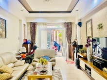 Hình ảnh Nhà đẹp 4 tầng 4x19 HXH Trương Công Định - Ba Vân khu Bàu Cát