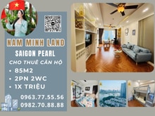 Hình ảnh HẢI YẾN - Cho thuê Trang Chủ MB66.COM / Đăng Ký Tặng 66K 2PN Saigon Pearl- View sông thoáng mát