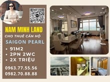 Hình ảnh Hải Yến- Cho thuê Trang Chủ MB66.COM / Đăng Ký Tặng 66K Saigon Pearl- View sông, thoáng mát