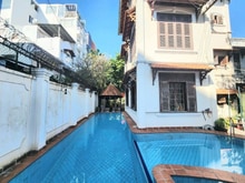 Hình ảnh Căn biệt thự Pháp nằm trong khu Vip 115 Trần Quốc Thảo, Quận 3, hồ bơi