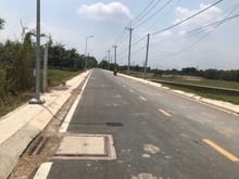 Hình ảnh Bán lô đất 3 mặt tiền đường ô tô giá rẻ Trung An,Củ Chi