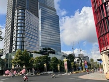 Hình ảnh Building DTXD 4.731m2 2 hầm 12 tầng. Mặt tiền Nguyễn Cửu Vân, Q. BT