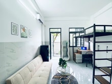 Hình ảnh Phòng mặt tiền cực chill - Ban công thoáng - Full nội thất - Thang máy