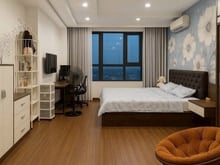 Hình ảnh Căn góc trung tầng R1 Goldmark City. 3 phòng ngủ kèm bao nội thất.