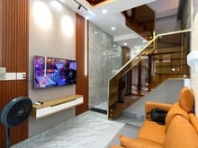 Hình ảnh Mặt tiền hẻm 8m Lê Văn Sĩ, Tân Bình 2.8x14, nhà mới 2 tầng chỉ hơn 7ty