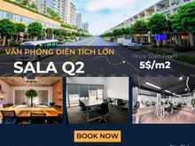Hình ảnh Mặt bằng cho thuê tại KĐT Sala Quận 2, 500m2, 100 triệu/tháng