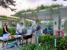 Hình ảnh Cho thuê nhà phố liền kề khu biệt thự Lavila phước kiển Nhà bè