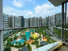 Hình ảnh Cho thuê 3pn nội thất cơ bản khu cao cấp Diamond Centery, nhà mới 100%
