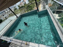 Hình ảnh Bán nhà ngay Bát Nàn 5x20.5m Hầm + 4 tầng hồ bơi nhà đẹp giá 24 tỷ