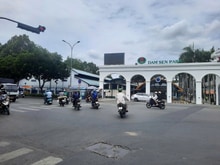 Hình ảnh Mặt Tiền Khuôn Việt. P Phú Trung .Q Tân Phú. DT: 4x19. Giá 9,8 Tỷ TL