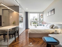 Hình ảnh Cho thuê Trang Chủ MB66.COM / Đăng Ký Tặng 66K 1PN ban công máy giặt riêng full nội thất sát ĐH KHTN