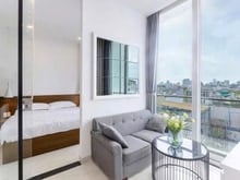 Hình ảnh Nguyễn Tất Thành full nội thất ban công, gần cầu Khánh Hội, sát Q1