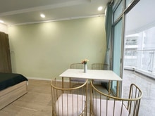 Hình ảnh Studio bancon to view đẹp gần TDT-RMIT-LOTTE DỄ DI CHUYỂN SANG Q4-Q1