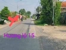 Hình ảnh Bán lô đât 150 m2 mặt đường hương lộ 15 cách cây xăng Thạnh Phú 3km