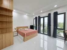 Hình ảnh Studio ban công cửa kính lớn, đầy đủ nội thất, gần Lotte, Tdtu, Q1,4,8