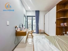 Hình ảnh 1pn 45m2, vách kính, ban công, full nt, gần Lotte, KCX, Ufm, q1,4 5p