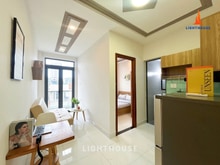 Hình ảnh Căn Hộ Mới 1PN Riêng Full Nội Thất - Gần Ngã Tư Phú Nhuận - Ban Công