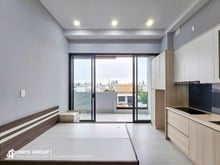 Hình ảnh Căn Hộ Ban Công Full Nội Thất ở Ngô Tất Tố gần cầu Thị Nghè Bình Thạnh