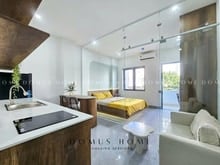 Hình ảnh 1pn ban công, Fnt, gần Lotte, Tdtu, thoáng, vách kính q1,4,8 trong 5p