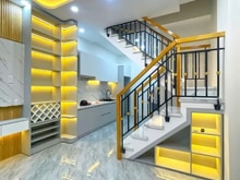 Hình ảnh Nhà xinh lung linh 1 lầu full nội thất lô nhì đường Tân Mỹ, Quận 7