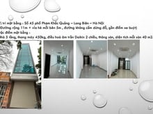 Hình ảnh Cho thuê nhà 5 tầng thang máy mặt phố Long Biên - Hà Nội