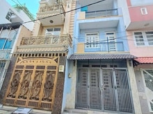 Hình ảnh Bán nhà MT đường Số Khu Vườn Lan- P10- Tân Bình.DT 4x10. Đúc 2 Lầu,st