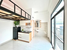 Hình ảnh Cho thuê Duplex ban công, xa bếp - Đặng Thuỳ Trâm gần Văn Lang, Hutech