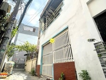 Hình ảnh Bán nhà hxh phú mỹ, p.22, 3.8 nở hậu 5m x 16m, 1 trệt, 1 lầu, 3pn,