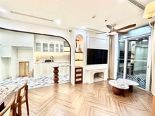 Hình ảnh Bán Trang Chủ MB66.COM / Đăng Ký Tặng 66K Vinhomes Central Park 56.2m2, 1PN có 2 ban công, view sông