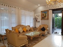 Hình ảnh Bán Villa Thủ Thiêm 90tỷ DT 25x22 CN550m2 kế Sông SG đảo Kimn Cương