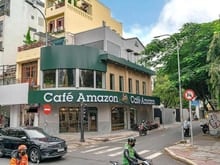 Hình ảnh Quán cafe Góc 2MT * Nguyễn Văn Thủ, Q1. Dt: 20x5m, Kc: trệt 2 lầu.