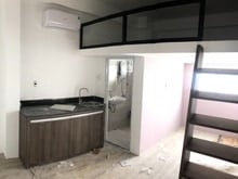 Hình ảnh Phòng đang hoàn thiện, gác lửng, máy lạnh, bếp. Gần ĐH Công Nghiệp
