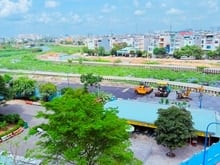 Hình ảnh Bán lô đất rẻ đẹp mặt tiền trường Huỳnh Văn Nghệ bờ kênh tham lương