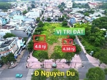 Hình ảnh Bán đất phường Quang Vinh gần đường Nguyễn Du sổ hồng 100m2 giá 4,38ty