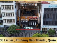 Hình ảnh GIÁ TỐT! Bán MT vị trí vàng Quận 1 Đ. Lê Lai – 12.5x31.5m – 2 tầng.